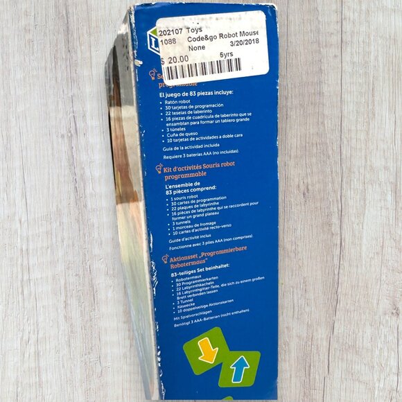 LEARNING RESOURCES Code & Go Robot Mouse STEM Game Activity Homeschool Coding - Picture 5 of 5